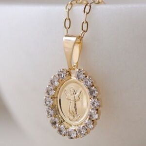 Baby Jesus Necklace | 18k Gold Filled